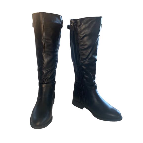 De Blossom Collection Women's Knee High Riding Boots, size 6.5 - Picture 1 of 7